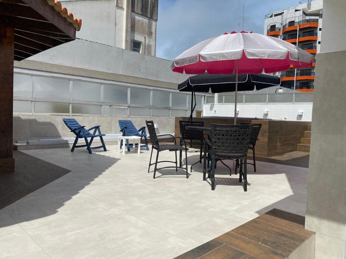 Cobertura Guaruja Apto Com Jacuzzi E Churrasqueira Exteriér fotografie