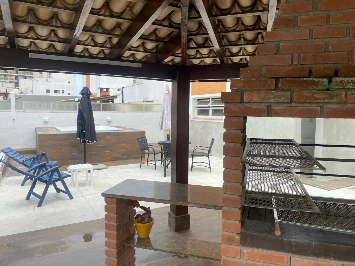Cobertura Guaruja Apto Com Jacuzzi E Churrasqueira Exteriér fotografie